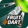 Fruit Dart game cover on MPL platform featuring dartboard gameplay with fruit targets.